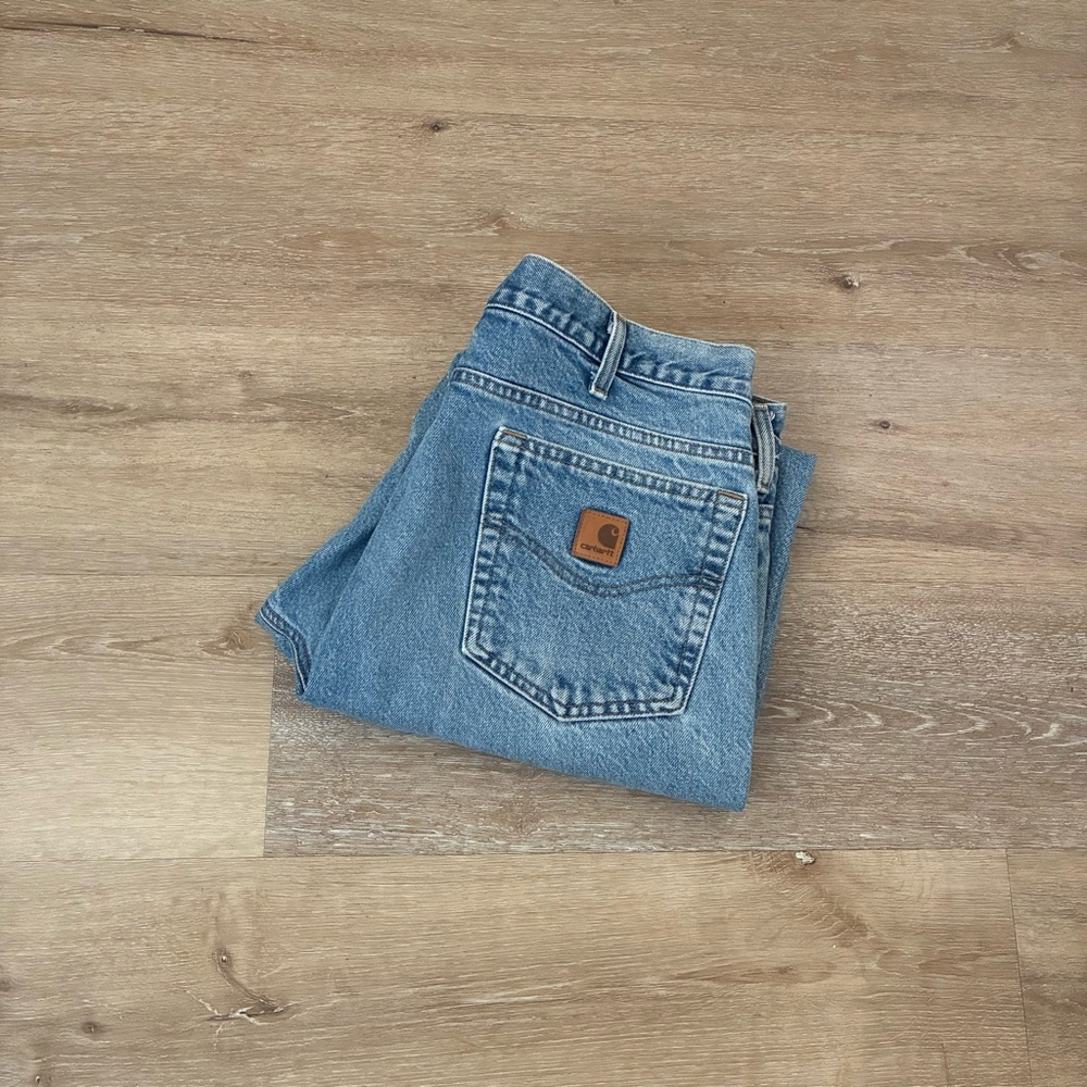Carhartt Traditional Fit light blue jeans